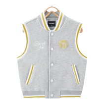 (Same style at counter)minipeace PEACEBIRD Childrens Clothing Boys Vests Sleeveless Baseball Jackets Childrens Jackets