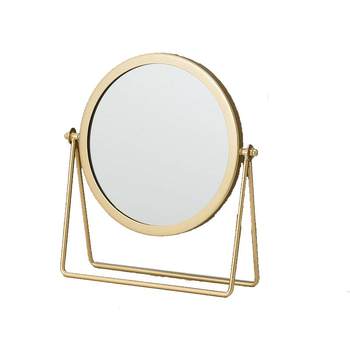 High-looking ins small mirror makeup mirror tabletop stand