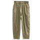 Elastic waist casual pants, ice-like cropped harem pants