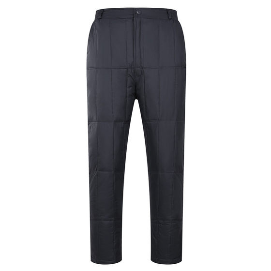 In winter, old young men's down pants are loose in inside and outside wearing thickened high -waisted anti -season duck down duck down warm cotton pants northeast