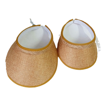 Big brim hat sun protection empty top hat womens summer Korean style sun hat womens sun protection hat outdoor travel fashionable and good-looking