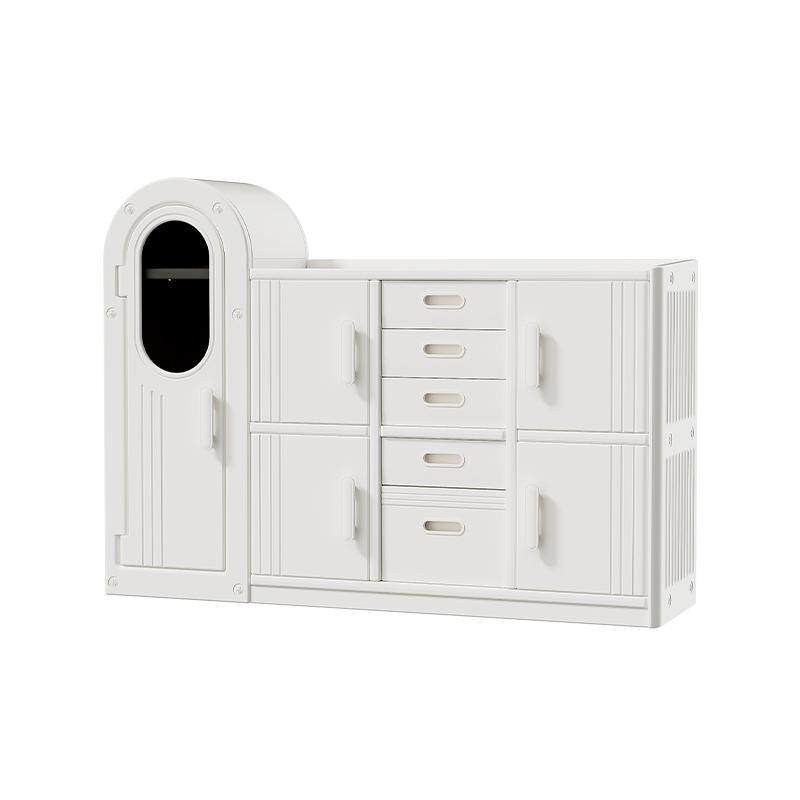Baby storage cabinet Children's toy storage rack feeding table Baby supplies storage rack Wardrobe storage storage cabinet