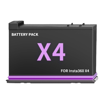 Suitable for Shadowstone Insta360 X4 battery charger Shadowstone 360X4 panoramic action camera battery charger Amai three-charge fast charging charging compartment Shadowstone