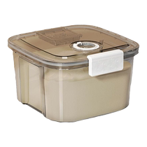 Too Force Flour Storage Tank Home Rice Noodle Barrel Storage Face Barrel Anti-Bug Moisture seal Container for containing rice