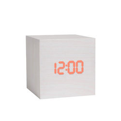 Electronic Clock Desktop Led Digital Display Table Clock Silent Creative Living Room Ornament Wooden Smart Alarm Clock