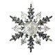 Christmas tree snowflake decoration acrylic snowflake hanging decoration