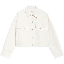 Weekend MaxMara 2024 Early Autumn New Womens Cotton Denim Jacket Short Jacket 5046084106