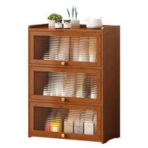 Sen Zong Desktop Storage Rack Dustproof Desktop Office Station Storage Desk Countertop Tea Set Tea Cup Rack