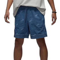 Nike JORDAN AIR mens denim shorts pure cotton sports casual pants FN4652-436