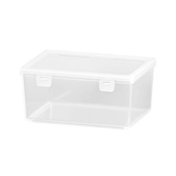Small object storage box dustproof and cover transparent box