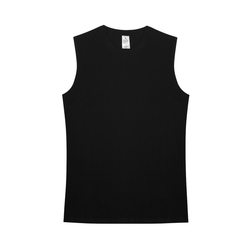 ເສື້ອທີເຊີດເສື້ອຍືດແຂນບໍ່ມີແຂນເສື້ອຝ້າຍທີ່ມີນ້ໍາຫນັກເບົາ 210g ຫນັກແຫນ້ນຂອງອາເມລິກາ 210g ເສື້ອຍືດ trendy waistcoat ກິລາອອກກໍາລັງກາຍສໍາລັບຜູ້ຊາຍ