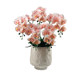 High-quality simulated Phalaenopsis hand-feeling moisturizing fake flower indoor living room hotel model room high-end ornaments decoration