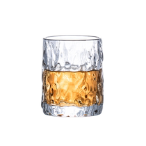 Nordic Ins Glacier Glass Cups Brief Extreme Freezing Water Glasses Whisky Red Wine Cup Juice Coffee Cup Bark