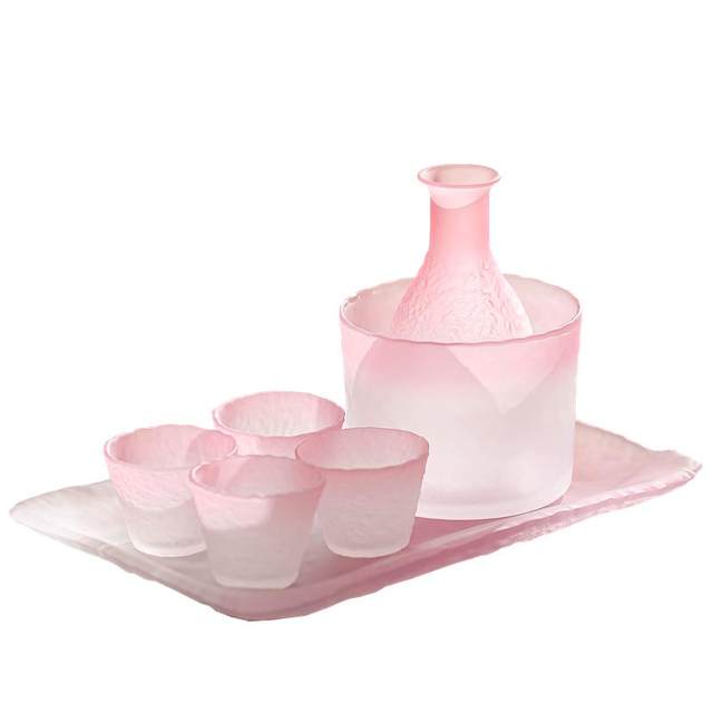 High-end Japanese sake pot set