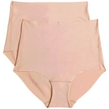 Hm women's underwear 2-pack autumn high-waisted seamless comfortable light body-shaping briefs 0307239