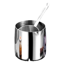 304 stainless steel small milk pot household scale mini small fryer commercial coffee pot baby hot milk 1248