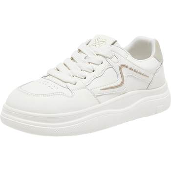 Bestu 2026 spring shopping mall new thick-soled white shoes comfortable and light sports women's casual shoes d3762am6