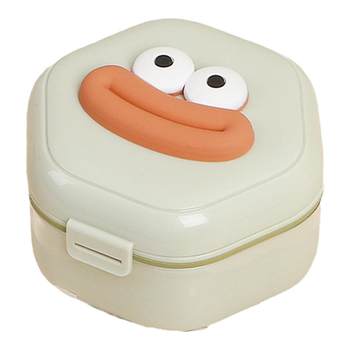 Storage box storage box with upper storage lower layer cleaning