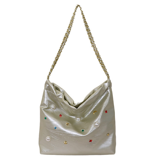 Summer new Korean style large capacity shoulder crossbody bag
