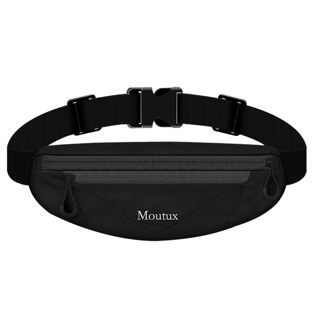 Double pocket running mobile phone waist bag sports multi-function