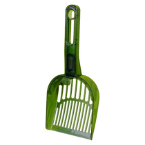 Large fine hole two-in-one partitioned cat litter shovel expanded potato rot sand sifting cat poop shovel large cat litter cleaning artifact