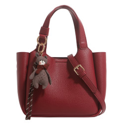 Hong Kong Brand Everyday-Use Red Bridal Wedding Bag for Women, Niche Design Handbag, High-End Crossbody Bag