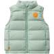 Betis children's three-proof down vest white duck down