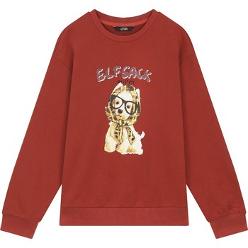 Fairy pocket retro american round neck sweatshirt