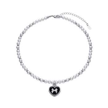 Sweetwine black love pearl necklace