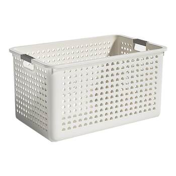 Kitchen storage basket cabinet organizer box for home use