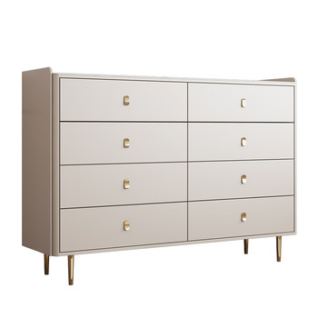 Wanhuixuan solid wood luxury bedroom storage cabinet
