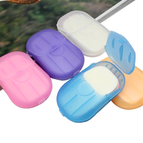Travel supplies soap flakes soap paper portable hand washing small soap flakes soap paper travel supplies paper soap