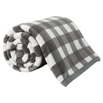 Milk velvet winter thickened blanket office nap blanket coral velvet air conditioning sofa small blanket bed