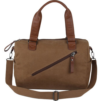 ກະເປົາເປ້ຜູ້ຊາຍ Canvas shoulder bag crossbody bag handbag casual travel bag retro trendy Korean style men's bag trendy