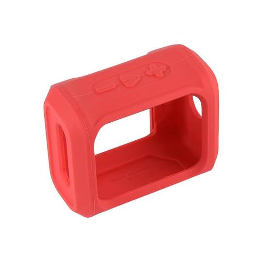 Die Audio-Schutzhülle kann festgeschnallt werden, um sie sicher und tragbar zu machen