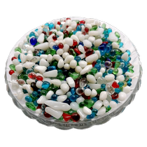 Fish tank bottom sand building scenery sand native stream stone South American cylinder rat sand turtle hibernating crystal sand decoration laid bottom