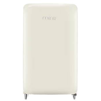 Xiaoji minij single door retro dormitory small refrigerator