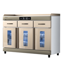 Tea Water Disinfection Cabinet Commercial Standing double porte Compartiment Compartiment Restaurant Restauration Salle à manger Salle à manger avec Drawer Cup Bowl Cupboard