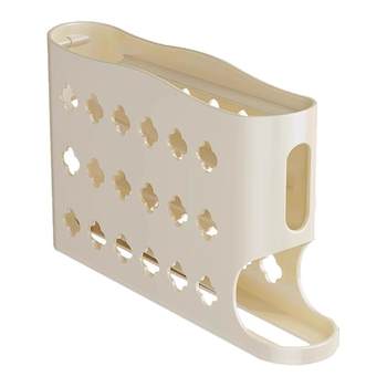 Egg storage box multi-layer oblique mouth automatic egg roll