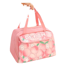 Insulation bag portable large capacity waterproof and oil-proof special lunch box bag for students and office workers with lunch box and high-looking lunch box bag