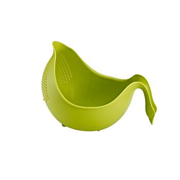 Anya swan rice washing cup drain water soaking vegetable washing basket