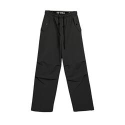 Duck Duck Outdoor Camping Goose down Pants 2026 Men's and Women's High Waist Thickened Warm Drawstring Elastic Work Trousers