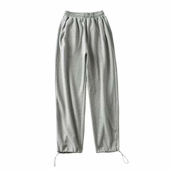 Sports sweatpants, loose european and american trousers, wide leg pants