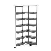 Platinum Loag Kitchen Cabinet High Cabinet Large Monger Linkage Pull Basket Zero Food Cabinet Seasoned Basket Open Door High Deep Shallow Basket Contained