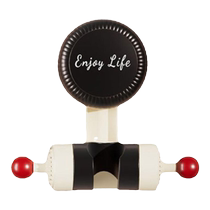 多巴胺撞色吸盘花洒架挂头支架免打孔淋浴喷头儿童浴室固定器挂钩