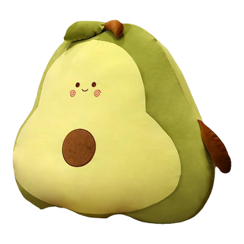 Ragdoll plush toy avocado