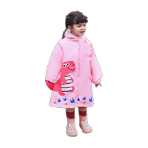 Mumeng imperméable pour enfants garçons et filles vêtements de pluie imperméable école primaire bébé maternelle enfant avec sac décole poncho