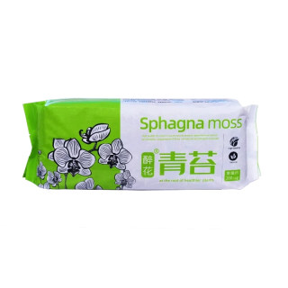 Hand-selected dry sphagnum moss without impurities