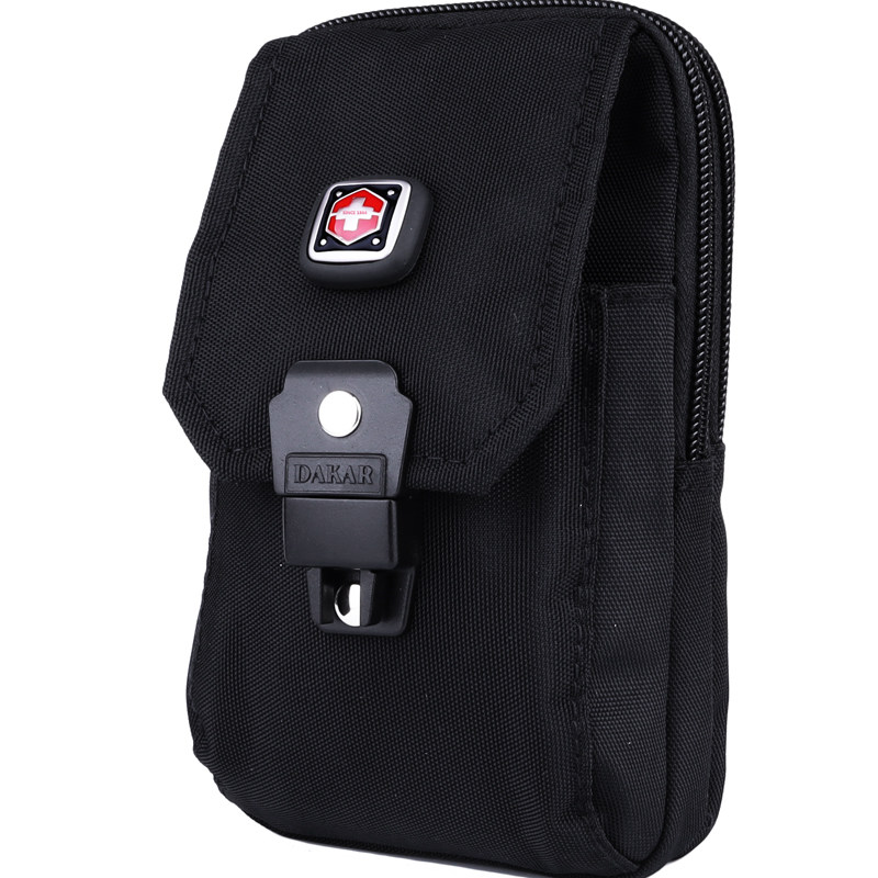 Mobile phone bag men's belt waist bag vertical style men's sports