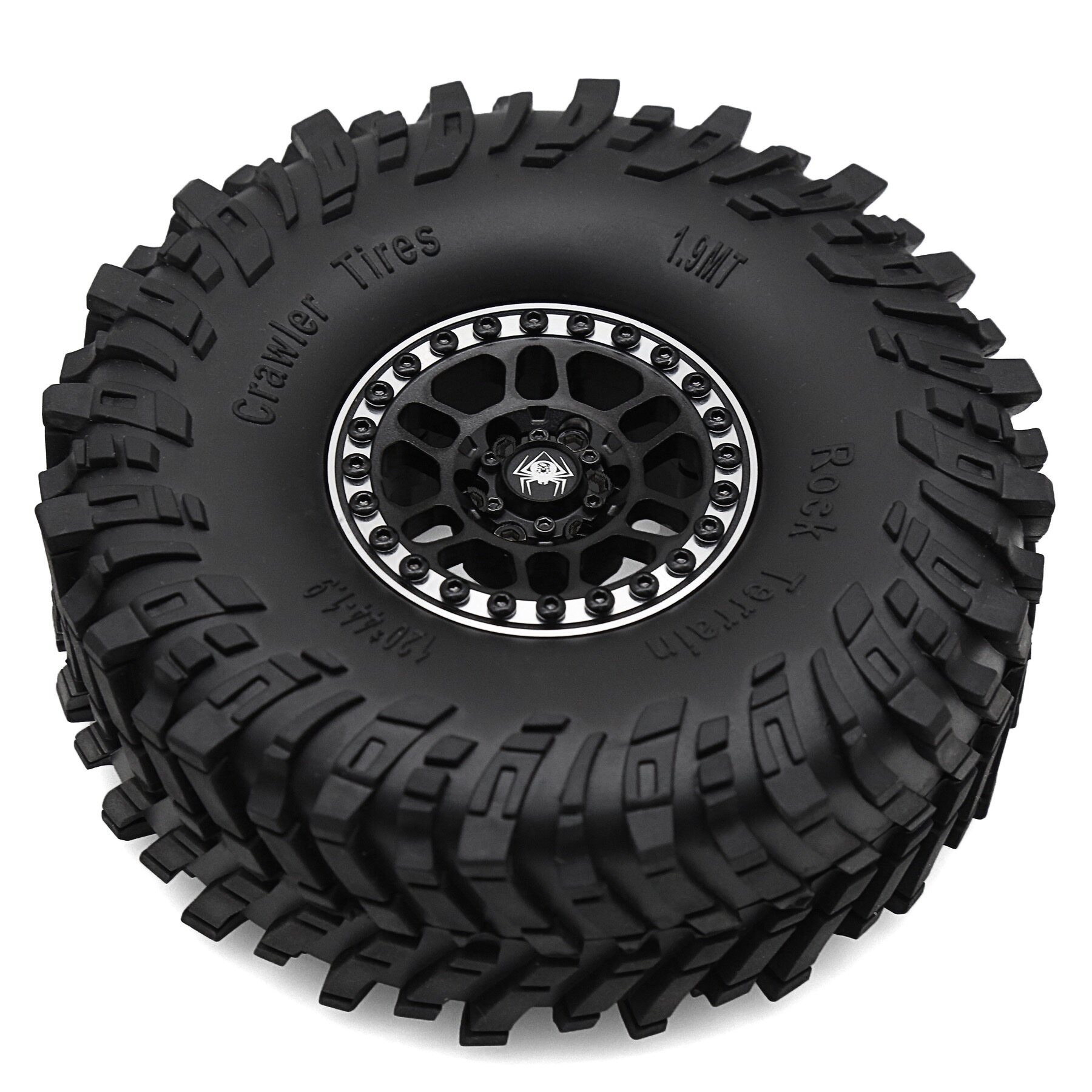 Rs ยางรถขึ้นเขาขนาด 1.9 นิ้ว + ดุมล้อรุ่นใหม่ Axial Ghost Trx4Scx10Iii ควบคุมง่าย R347